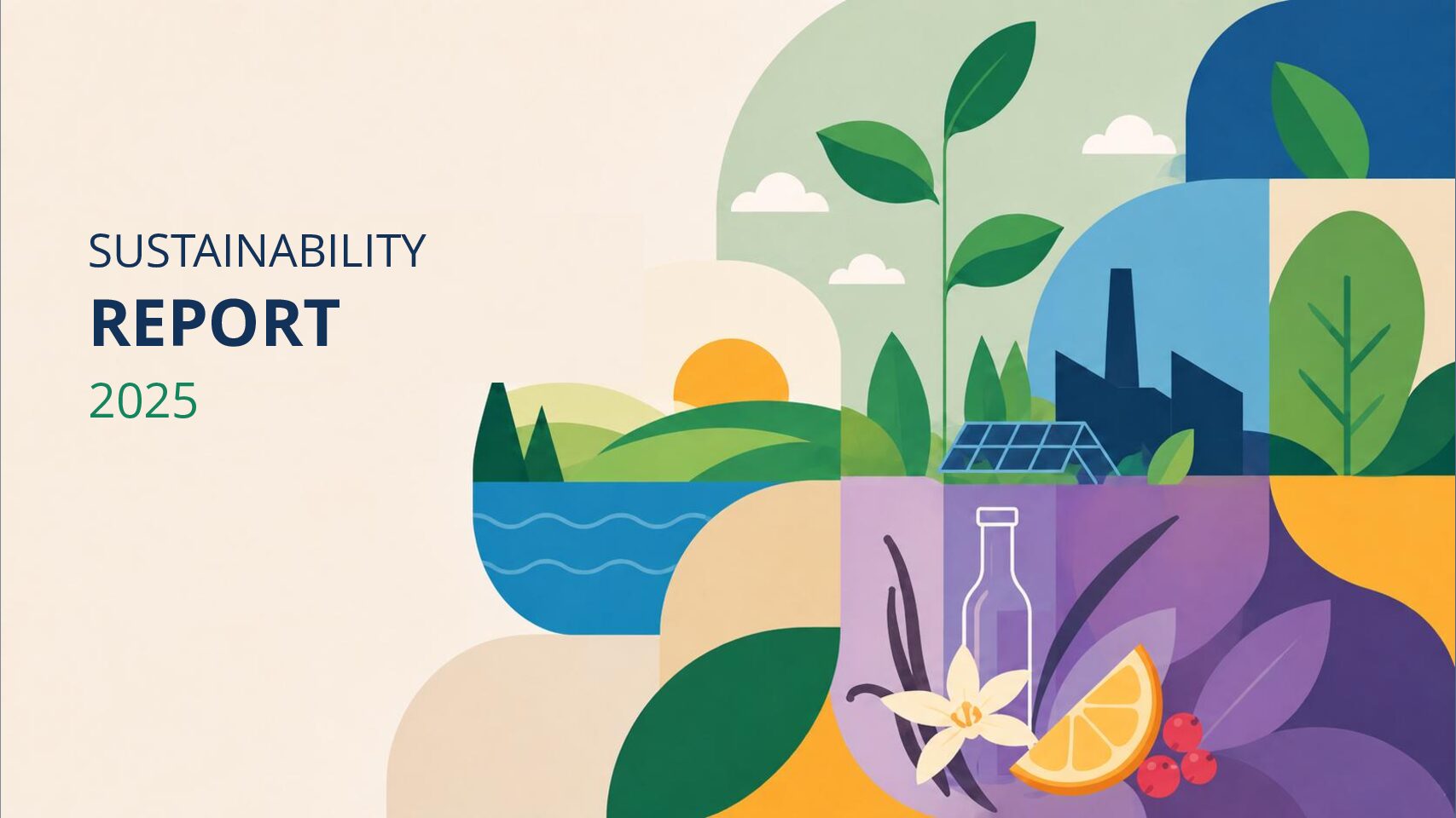 Fontarôme CSR Report 2025 cover